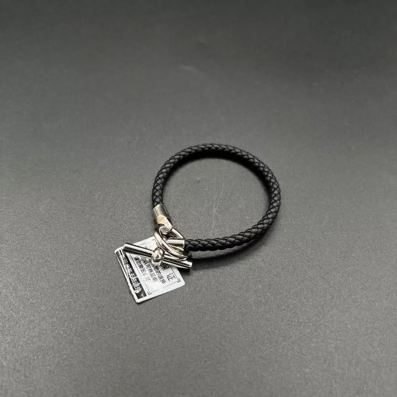 Hermes HERMES Black Buckle Bracelet with Box Size ONE SIZE - 2 Thumbnail