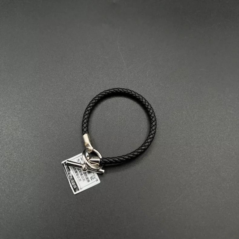 Hermes HERMES Black Buckle Bracelet with Box Size ONE SIZE - 3 Thumbnail