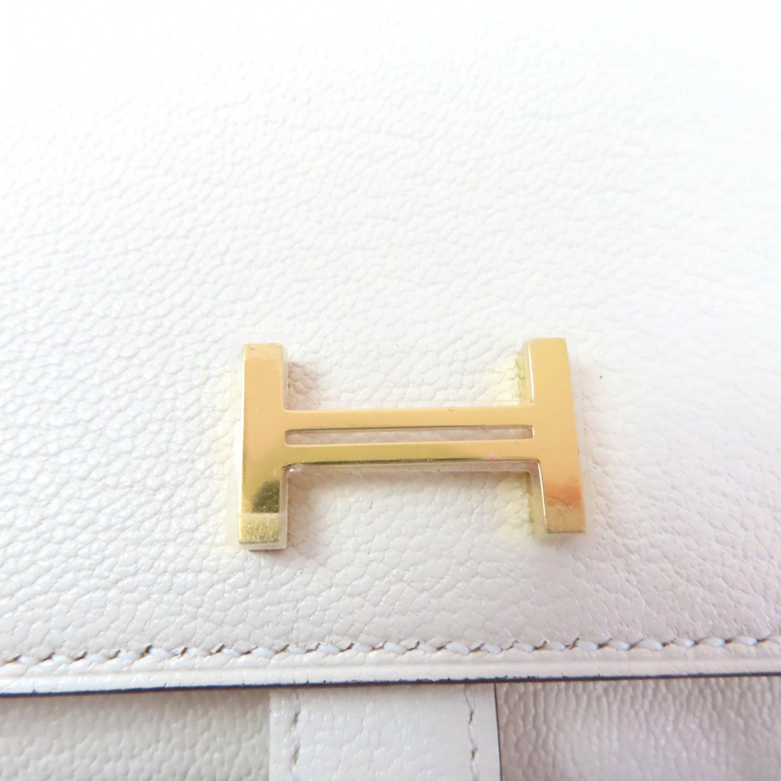 Hermes Hermes Hermes Bearn Chevre tri-fold wallet Leather Short Wallet Stamp U (2022) DUTY FREE for USA Size ONE SIZE - 9 Thumbnail