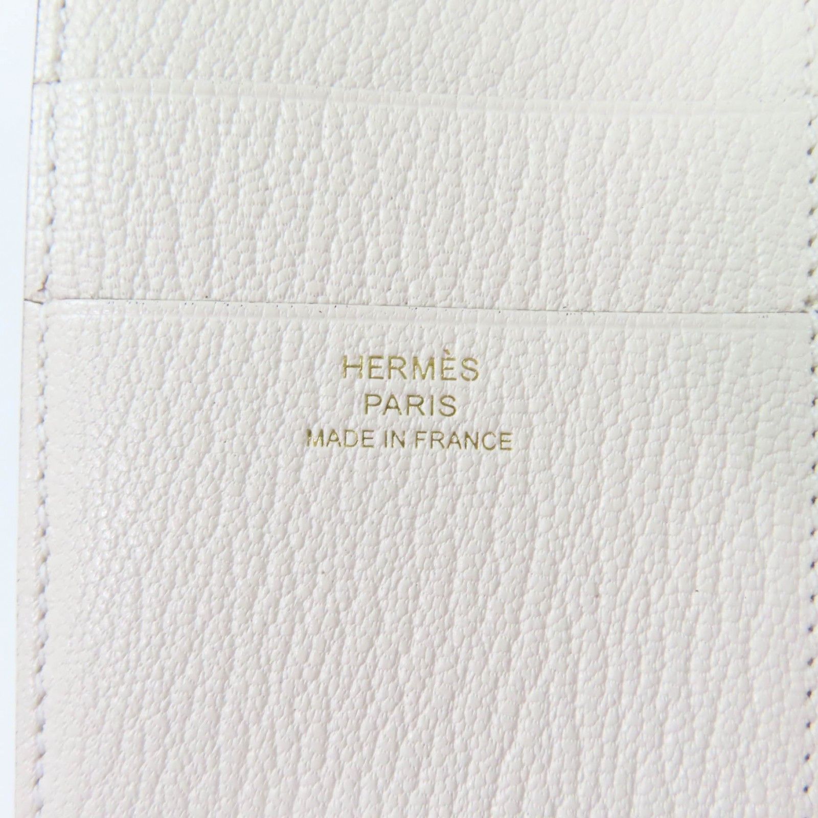 Hermes Hermes Hermes Bearn Chevre tri-fold wallet Leather Short Wallet Stamp U (2022) DUTY FREE for USA Size ONE SIZE - 11 Thumbnail
