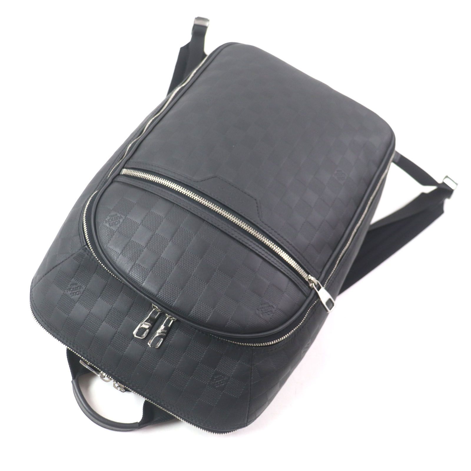 Louis Vuitton Louis Vuitton Louis Vuitton Backpack Damier Infini Backpack Canvas Backpack N45287 Size ONE SIZE - 6 Thumbnail