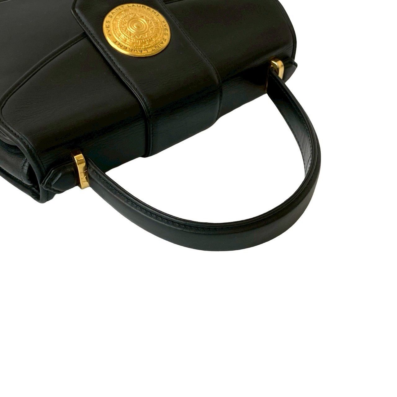 Yves Saint Laurent Yves Saint Laurent Yves Saint Laurent Leather Handbag Leather Handbag Size ONE SIZE - 5 Thumbnail