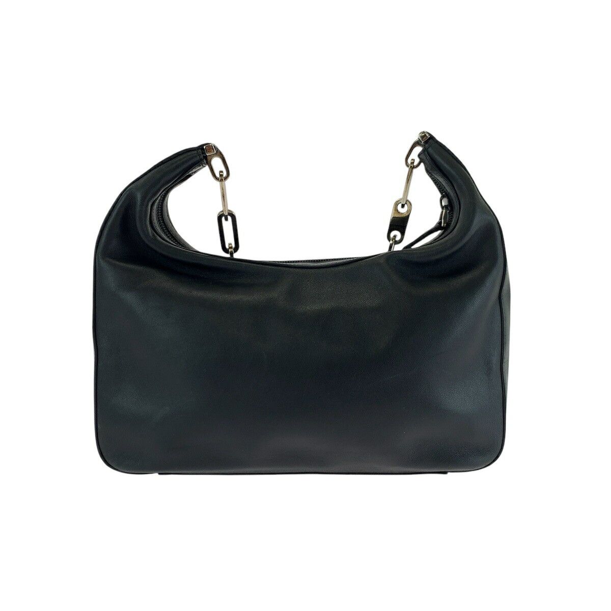 Gucci Gucci Gucci Hobo Leather Chain Shoulder Bag Leather Shoulder Bag 0013873 DUTY FREE for USA Size ONE SIZE - 2 Thumbnail