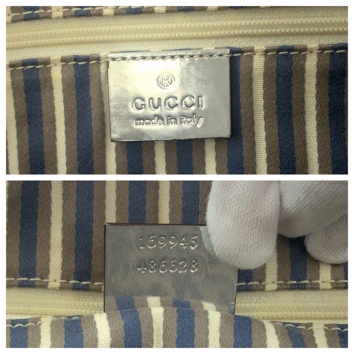 Gucci Gucci Gucci New Britt GG Canvas 2way Bag Canvas Shoulder Bag 169945 Size ONE SIZE - 4 Thumbnail