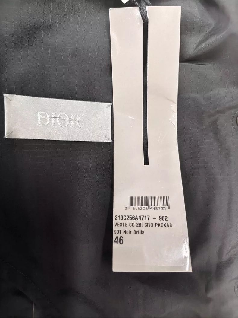Dior Dior SS22 Cotton Blend Foldable Jacket Size US L / EU 52-54 / 3 - 4 Thumbnail
