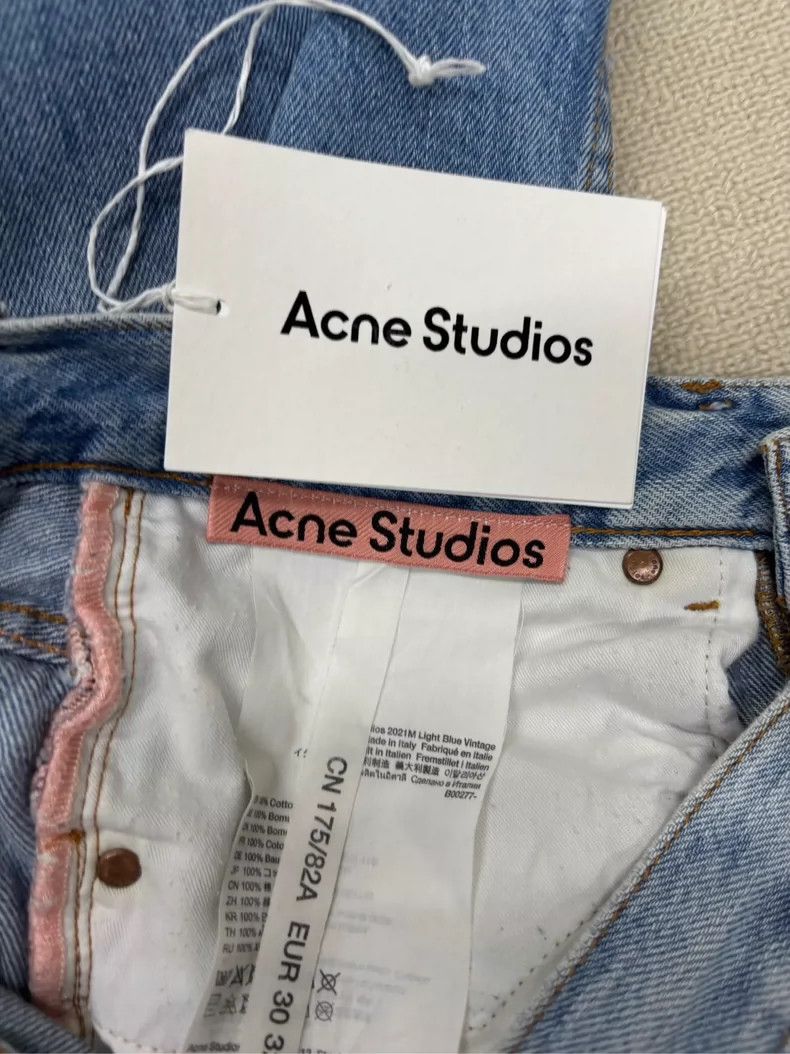 Acne Studios Acne Studios Loose Fit Denim Jeans Size US 30 / EU 46 - 4 Thumbnail