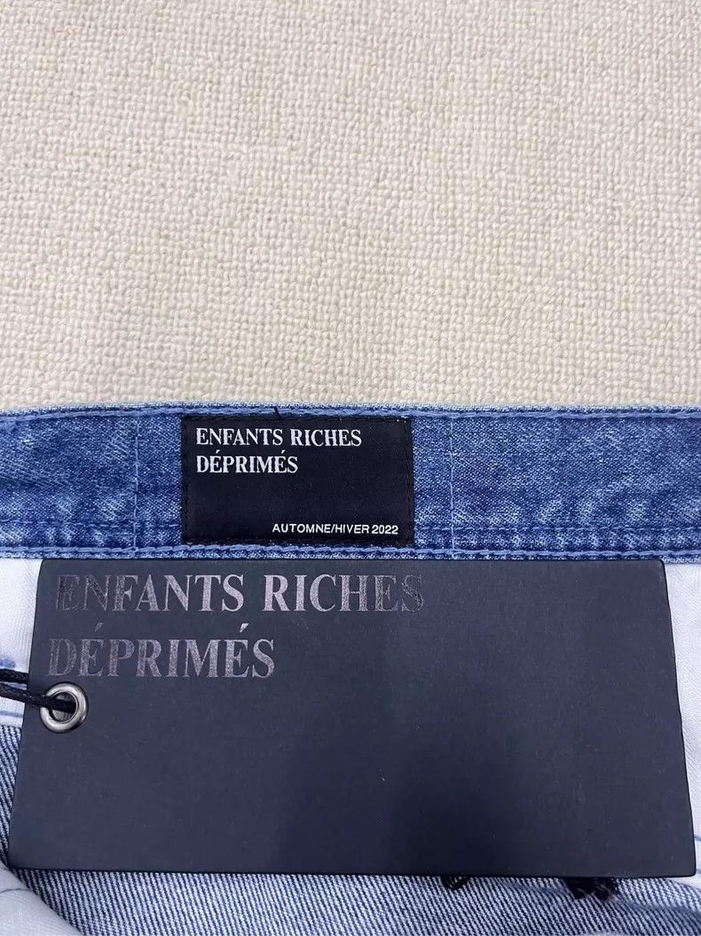 Enfants Riches Deprimes Enfants Riches Deprimes Denim Pants with Patches Size US 31 - 7 Thumbnail