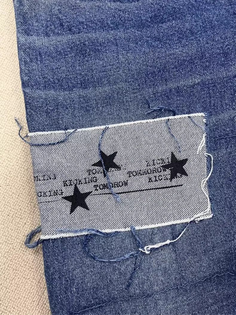 Enfants Riches Deprimes Enfants Riches Deprimes Denim Pants with Patches Size US 31 - 2 Thumbnail
