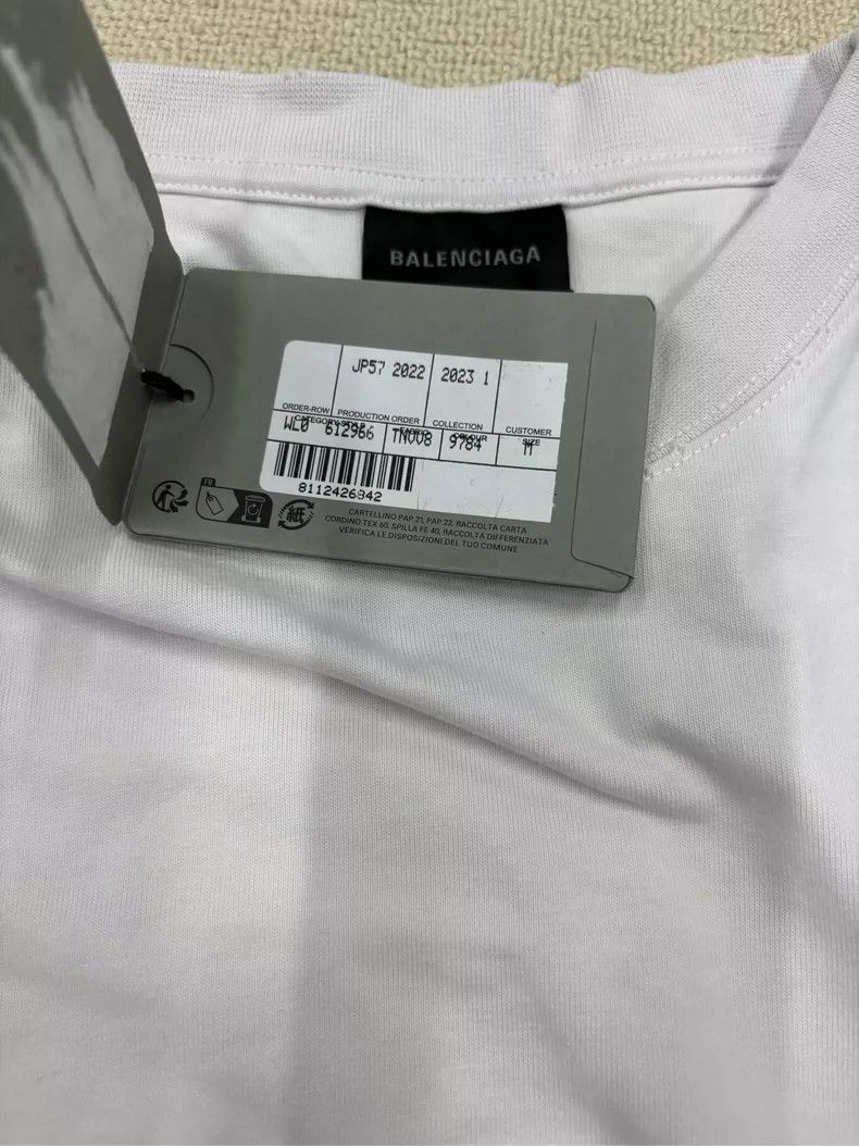 Balenciaga Balenciaga SS23 Logo Print Short Sleeve T-Shirt Size US M / EU 48-50 / 2 - 4 Thumbnail