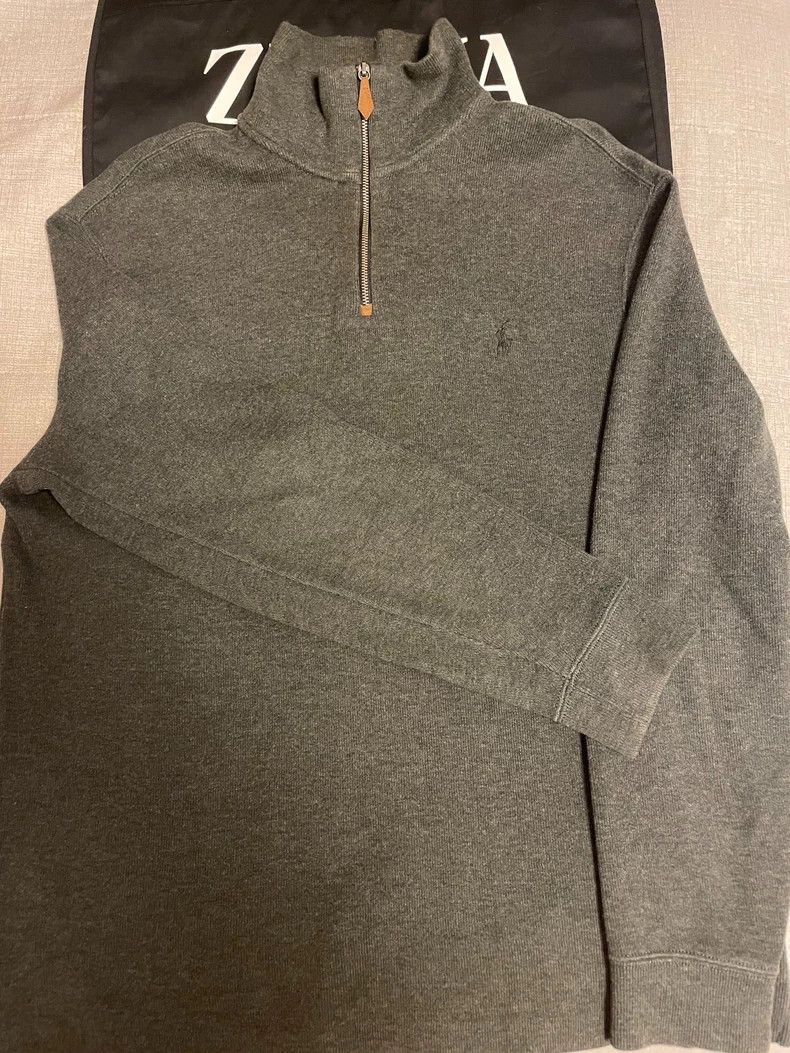 Ralph Lauren Ralph Lauren Half-Zip Long Sleeve Knit Top Size US M / EU 48-50 / 2 - 3 Thumbnail