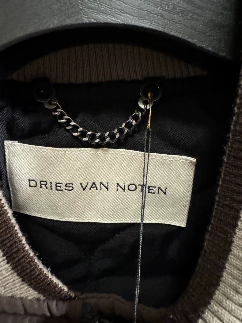Dries Van Noten Dries Van Noten Bomber Jacket with Zipper Size US L / EU 52-54 / 3 - 3 Thumbnail