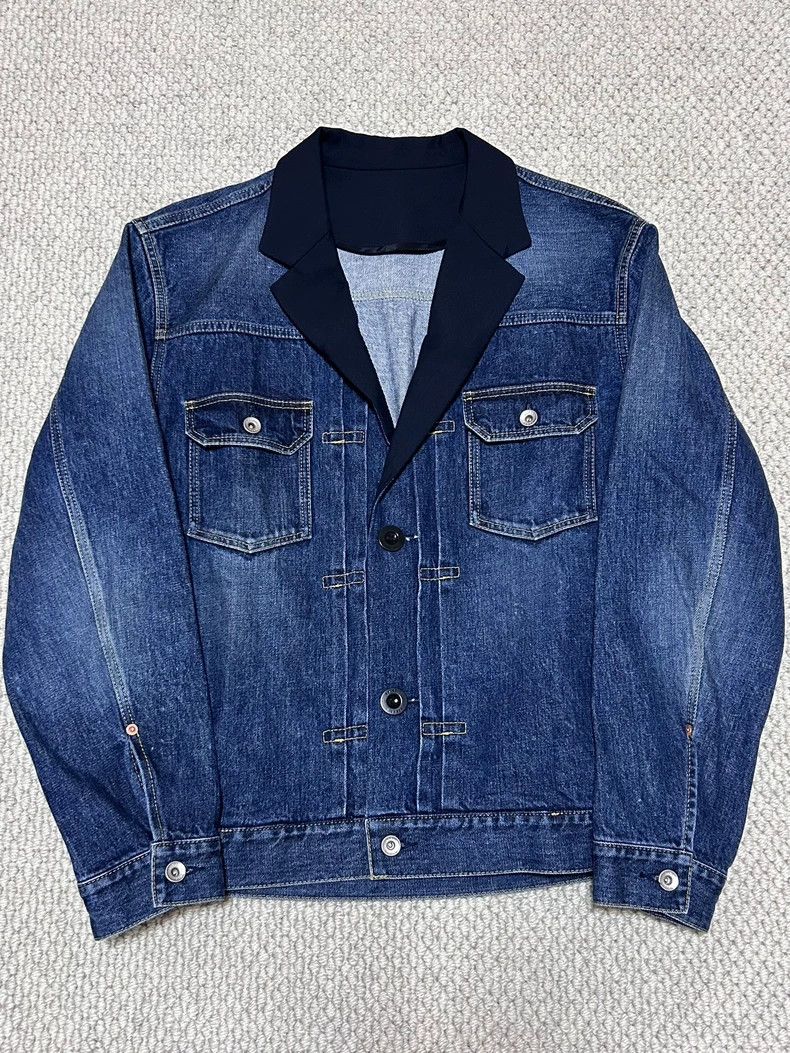 Sacai Sacai Denim Jacket New with stylish design Size US M / EU 48-50 / 2 - 2 Thumbnail