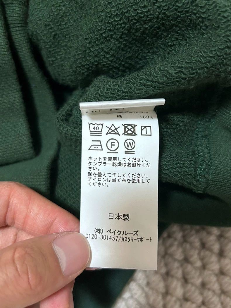 Japanese Brand Stylish Green Polo Sweatshirt with Button Closure Size US M / EU 48-50 / 2 - 5 Thumbnail