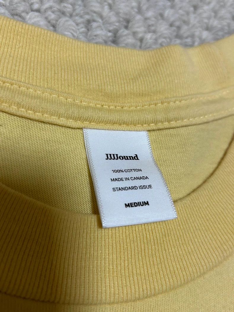 JJJJound JJJJound Short Sleeve T-Shirt in Yellow Size US M / EU 48-50 / 2 - 4 Thumbnail