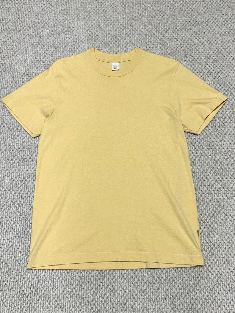 JJJJound JJJJound Short Sleeve T-Shirt in Yellow Size US M / EU 48-50 / 2 - 2 Thumbnail