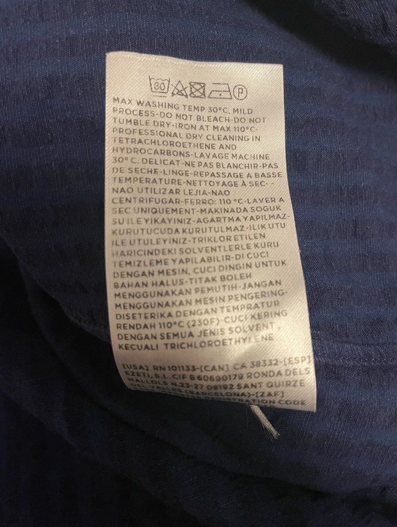 Ermenegildo Zegna Ermenegildo Zegna Long Sleeve Linen Shirt Size US M / EU 48-50 / 2 - 9 Thumbnail
