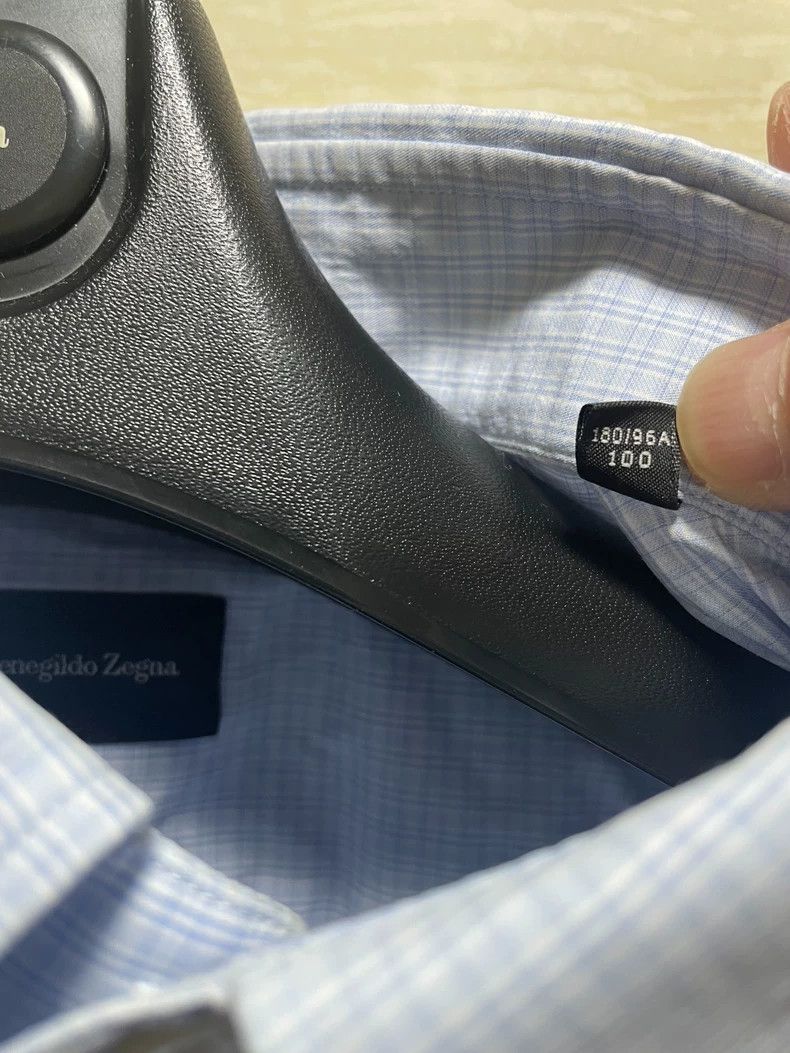 Ermenegildo Zegna Ermenegildo Zegna Long Sleeve Shirt 100 Fili Size US M / EU 48-50 / 2 - 5 Thumbnail