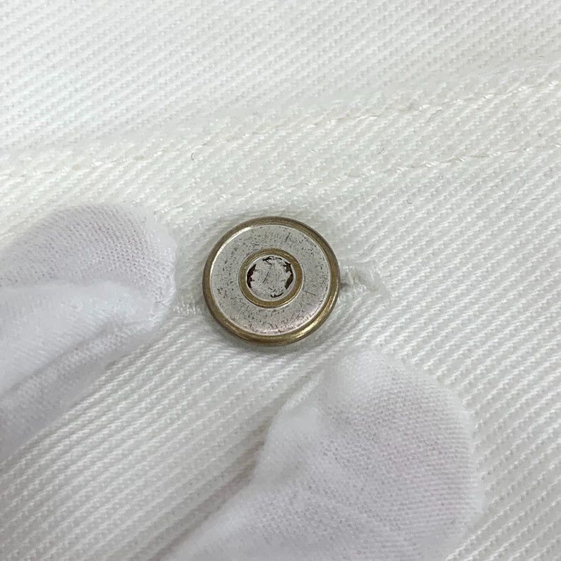 Loewe Loewe White Logo Cotton Long Sleeve Shirt Size US XS / EU 42 / 0 - 8 Thumbnail