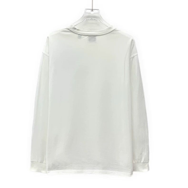 Burberry Burberry White Logo Long Sleeve T-Shirt Size US S / EU 44-46 / 1 - 2 Thumbnail