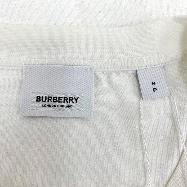 Burberry Burberry White Logo Long Sleeve T-Shirt Size US S / EU 44-46 / 1 - 5 Thumbnail