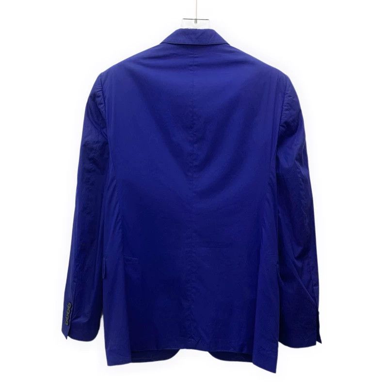 Burberry Burberry Blue Cotton Long Sleeve Blazer Size US M / EU 48-50 / 2 - 2 Thumbnail