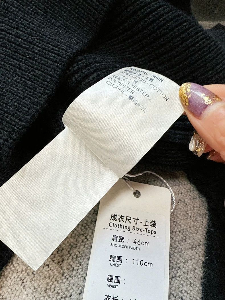 Louis Vuitton Louis Vuitton Nigo Collaboration Black Sweater Size US S / EU 44-46 / 1 - 6 Thumbnail