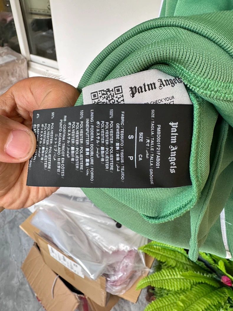 Palm Angels Palm Angels Classic Green Track Jacket Size US S / EU 44-46 / 1 - 7 Thumbnail