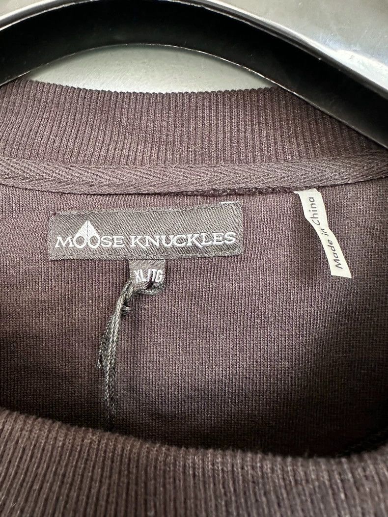 Moose Knuckles Moose Knuckles Classic Black Logo Sweatshirt Size US XL / EU 56 / 4 - 3 Thumbnail