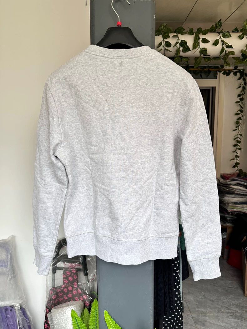 AMI Ami Paris Heart Graphic Gray Sweatshirt Size US M / EU 48-50 / 2 - 4 Thumbnail