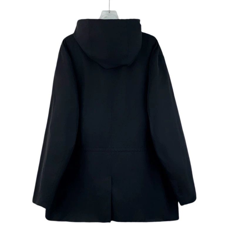 Fendi Fendi Black Logo Embroidered Long Sleeve Jacket Size US XL / EU 56 / 4 - 2 Thumbnail
