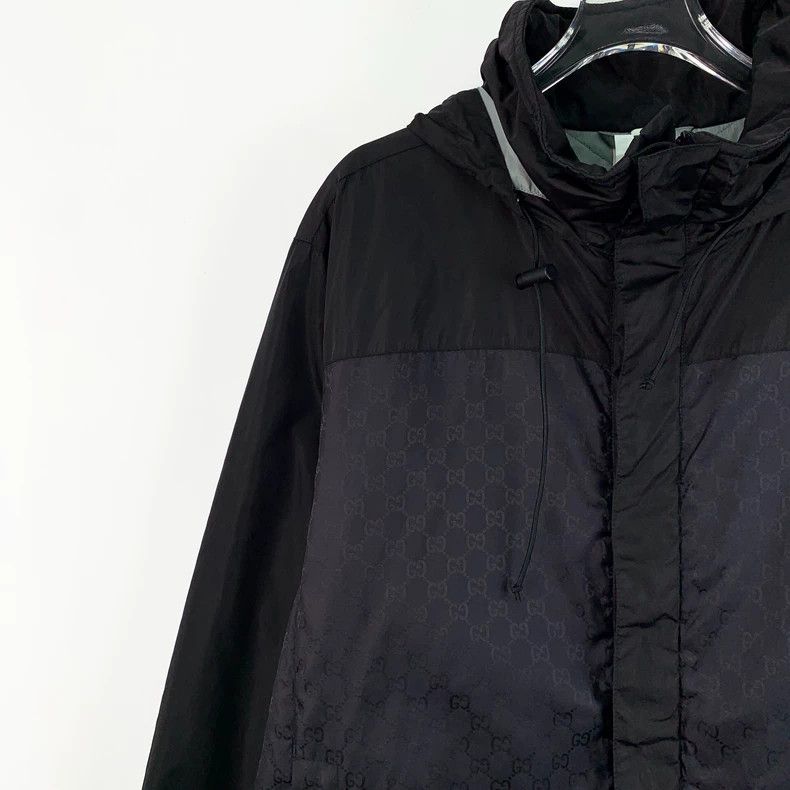 Gucci Gucci Color Block Logo Hooded Jacket Size US L / EU 52-54 / 3 - 3 Thumbnail