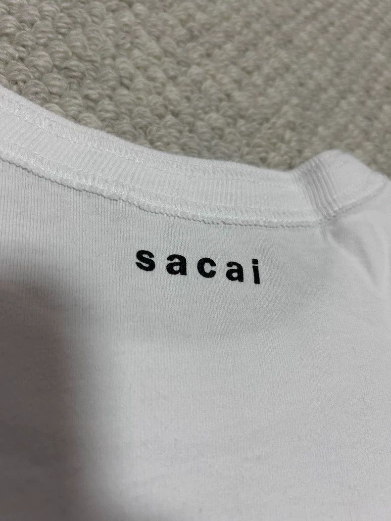 Sacai Sacai Back to Back Graphic T-Shirt Size US M / EU 48-50 / 2 - 4 Thumbnail