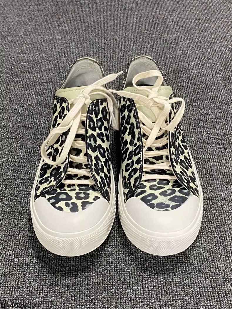 Alexander McQueen Alexander McQueen Leopard Print Sneakers Size US 9 / EU 42 - 2 Thumbnail