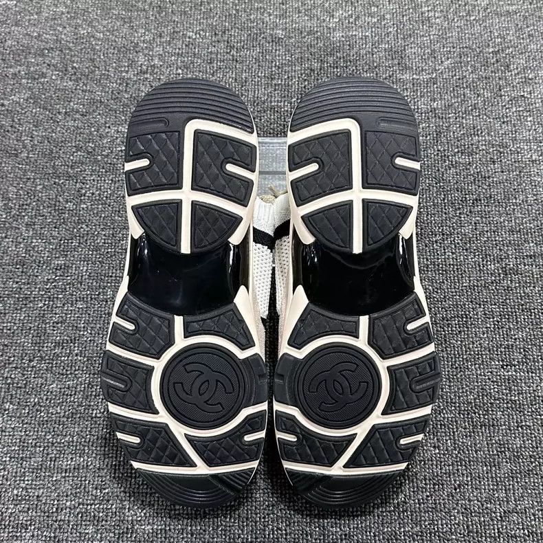 Chanel Chanel Double C Sport Sneakers in Beige Size US 8.5 / EU 41-42 - 5 Thumbnail