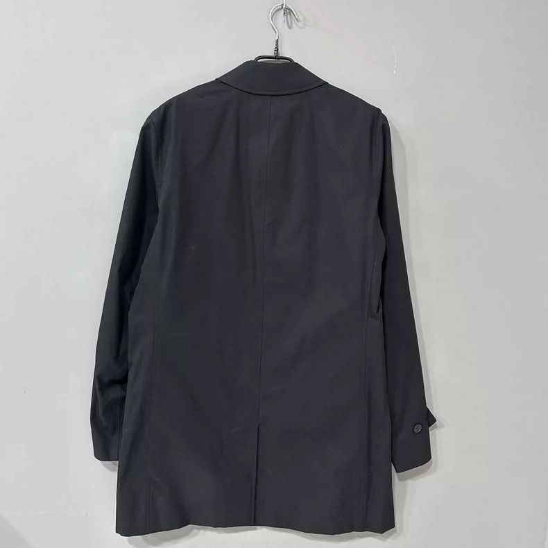 Burberry Burberry Black Long Raincoat with Tags Size US L / EU 52-54 / 3 - 3 Thumbnail