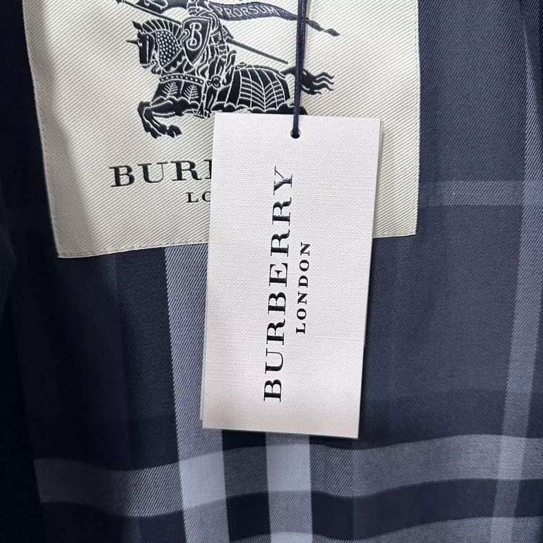 Burberry Burberry Black Long Raincoat with Tags Size US L / EU 52-54 / 3 - 7 Thumbnail