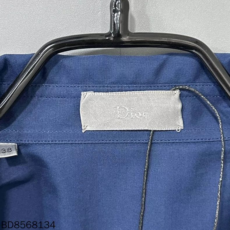 Dior Solid Color Long Sleeve Shirt Dior Size US M / EU 48-50 / 2 - 5 Thumbnail