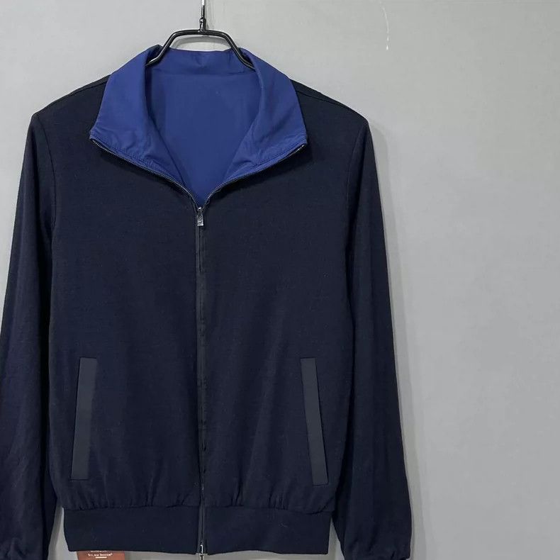 Loro Piana Goat Cashmere Reversible Outerwear Jacket Size US S / EU 44-46 / 1 - 5 Thumbnail