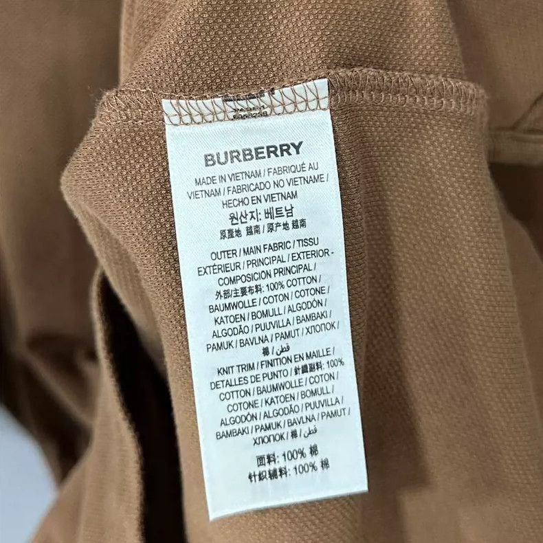 Burberry New Brown Polo Shirt from Burberry Size US L / EU 52-54 / 3 - 6 Thumbnail