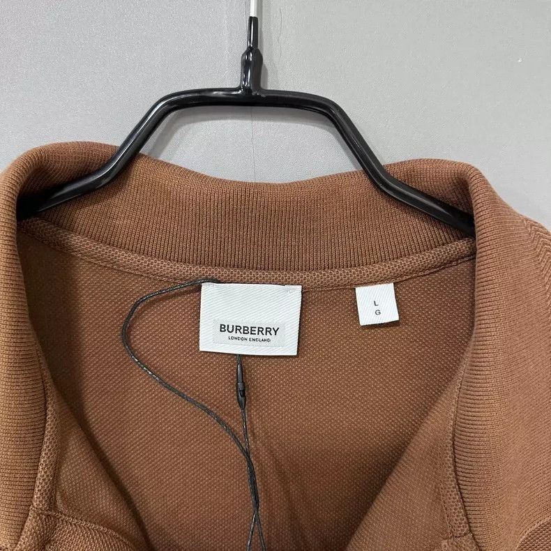 Burberry New Brown Polo Shirt from Burberry Size US L / EU 52-54 / 3 - 4 Thumbnail