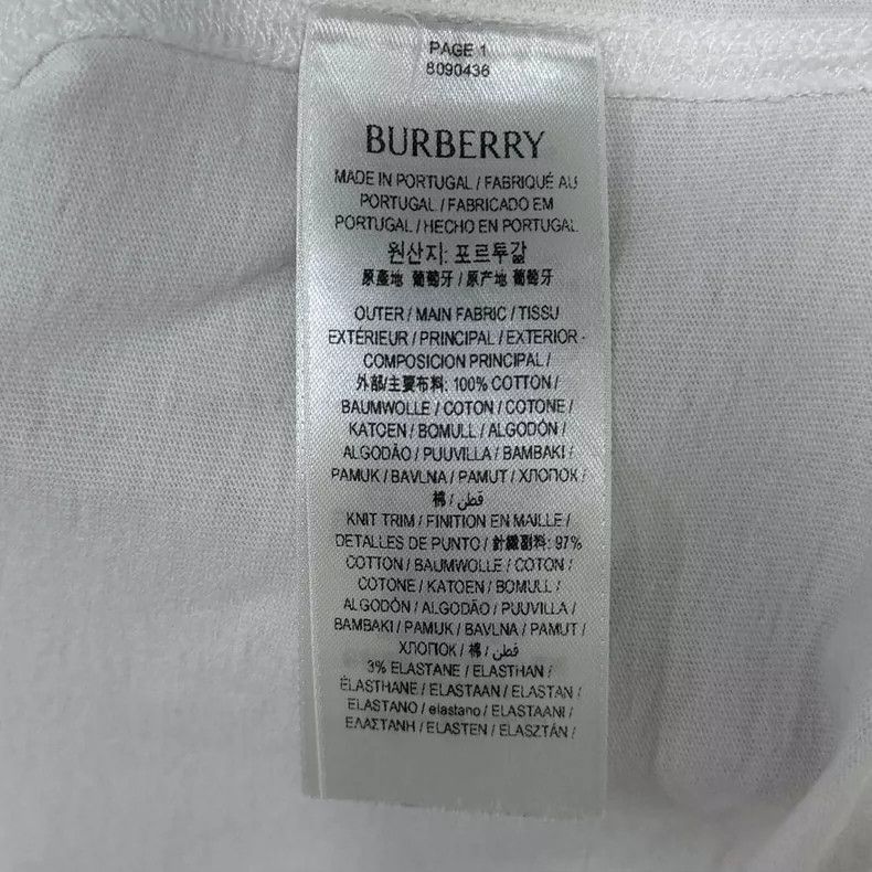 Burberry Burberry Logo Short Sleeve T-Shirt Size US L / EU 52-54 / 3 - 4 Thumbnail