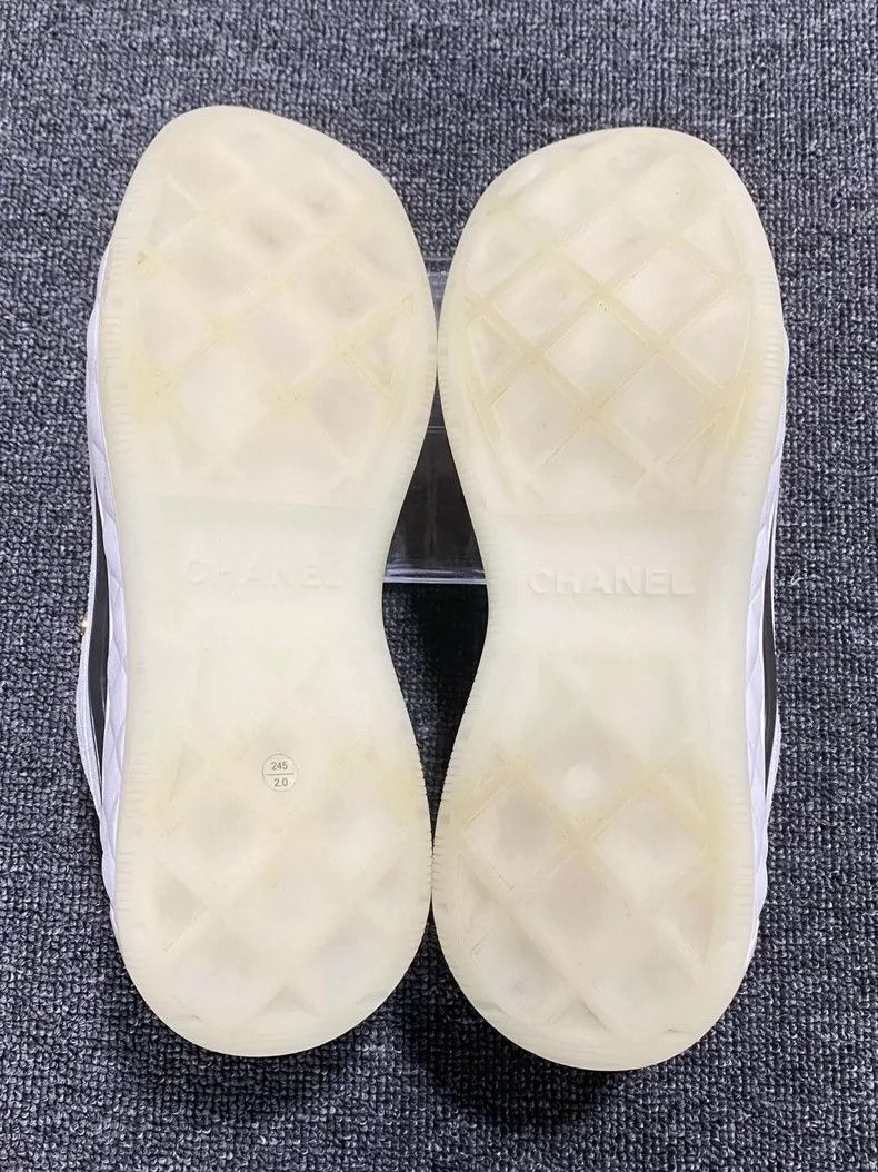 Chanel White Classic Logo Sports Sneakers Chanel Size US 8.5 / EU 41-42 - 6 Thumbnail