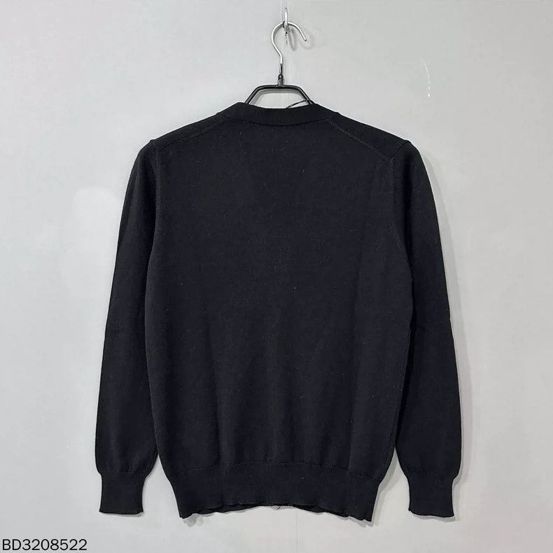Prada Black Wool Cardigan by PRADA Size US S / EU 44-46 / 1 - 3 Thumbnail