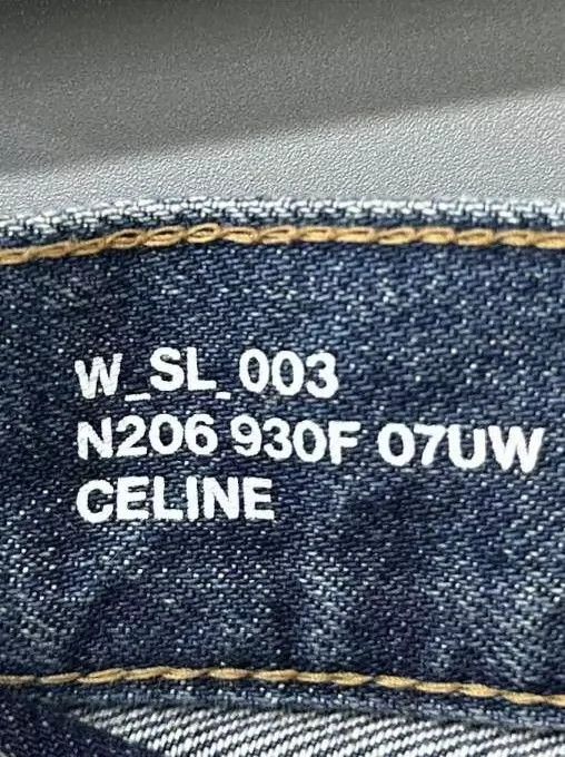 Celine Celine Water Wash Blue Denim Pants Size US 29 - 4 Thumbnail