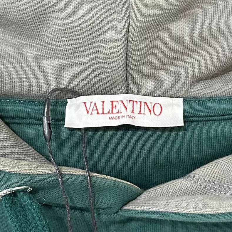 Valentino Valentino Green Logo Hoodie Size US L / EU 52-54 / 3 - 4 Thumbnail
