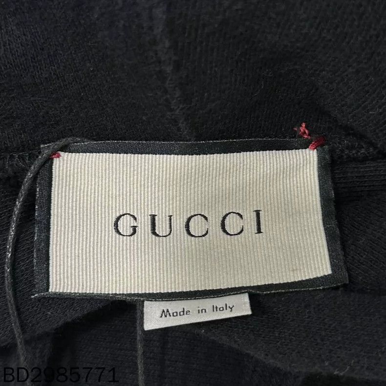 Gucci Black Embroidered Hoodie by Gucci Size US M / EU 48-50 / 2 - 5 Thumbnail