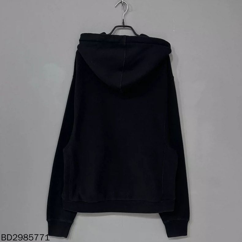 Gucci Black Embroidered Hoodie by Gucci Size US M / EU 48-50 / 2 - 3 Thumbnail