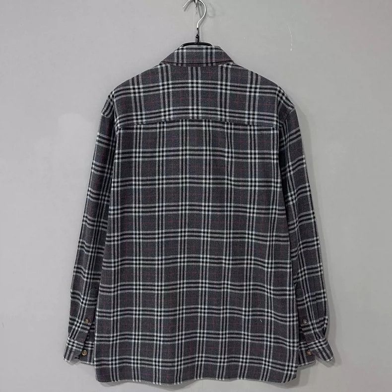 Burberry Classic Black Plaid Shirt by Burberry Size US L / EU 52-54 / 3 - 3 Thumbnail