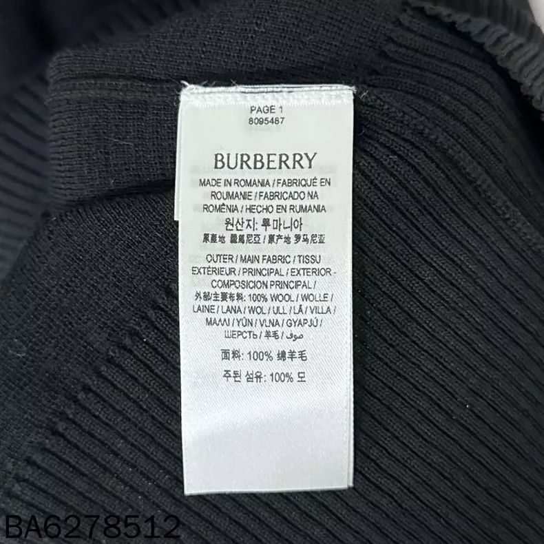 Burberry Burberry Embroidered Logo Knitted Sweater Size US S / EU 44-46 / 1 - 6 Thumbnail