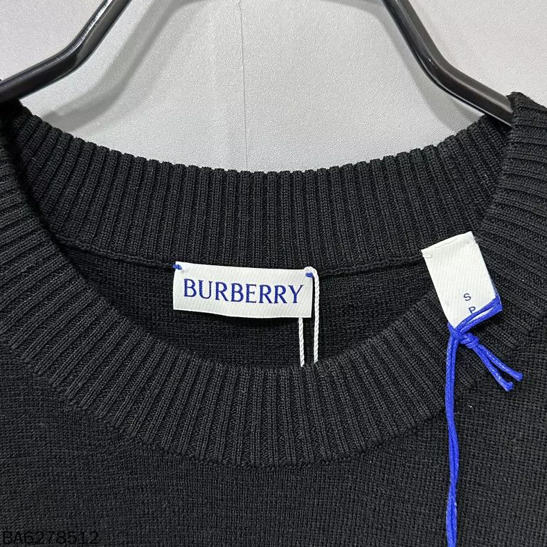 Burberry Burberry Embroidered Logo Knitted Sweater Size US S / EU 44-46 / 1 - 4 Thumbnail